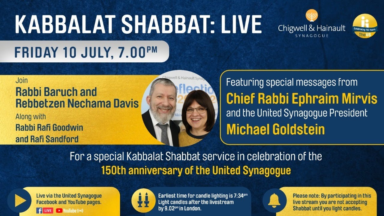 Kabbalat Shabbat: Live! US150 Special