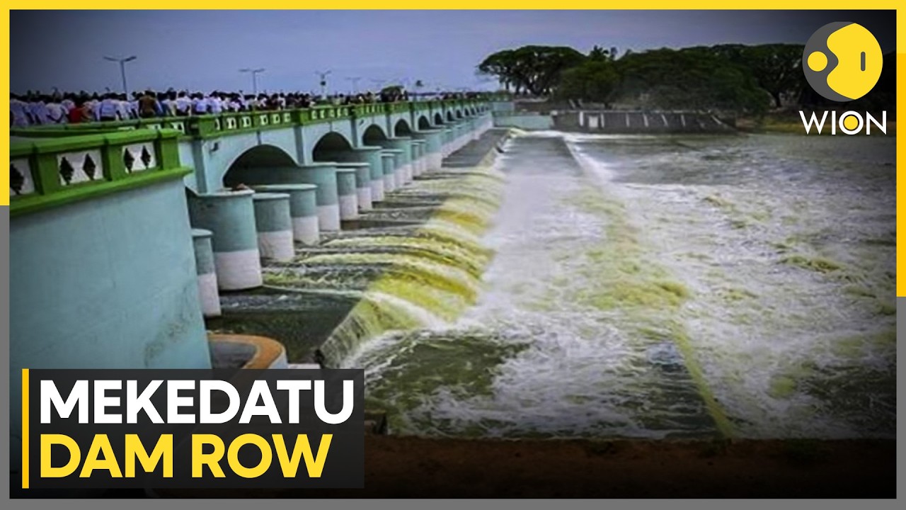 Mekedatu Dam Row Escalates: Tamil Nadu vs Karnataka Clash Over Project | WION