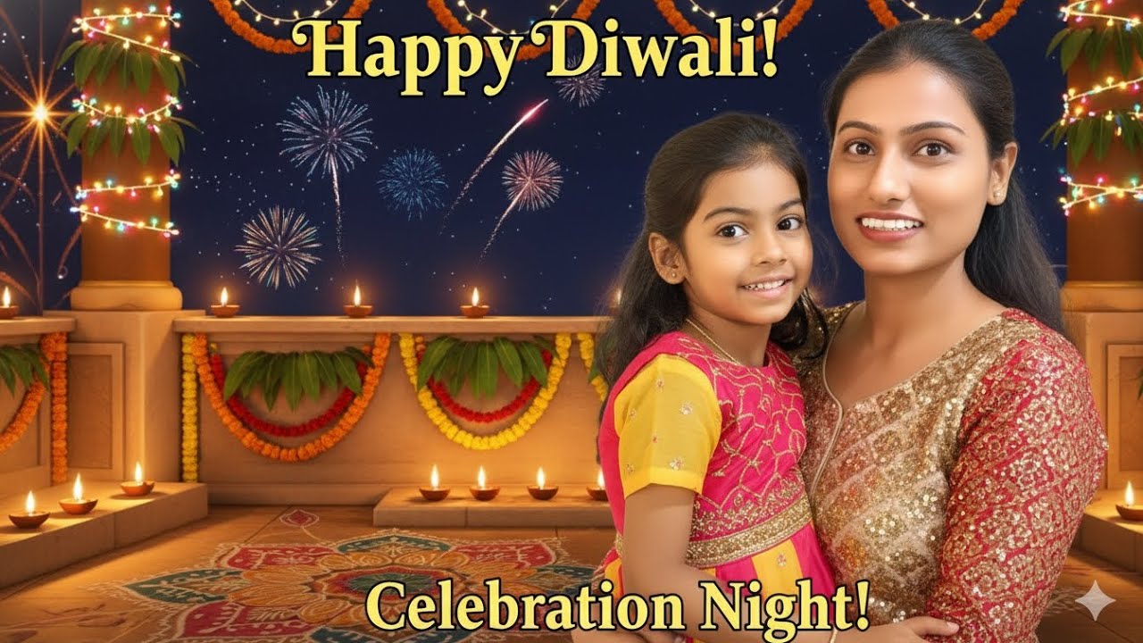 🎇 தீபாவளி Celebration 2025 | Bumblebee Couple Family Fun 🪔