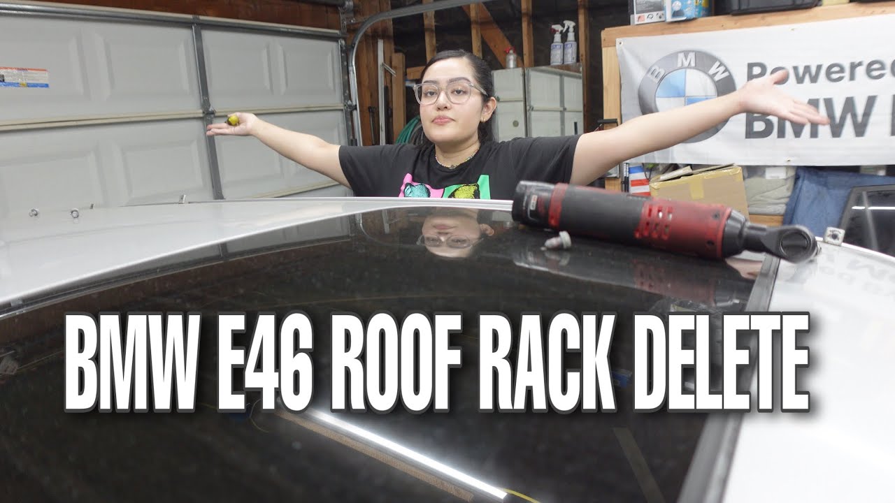 BUDGET E46 WAGON ROOF RACK DELETE, HEADLIGHT WASHER DELETE AND BLACK KIDNEY GRILLS
