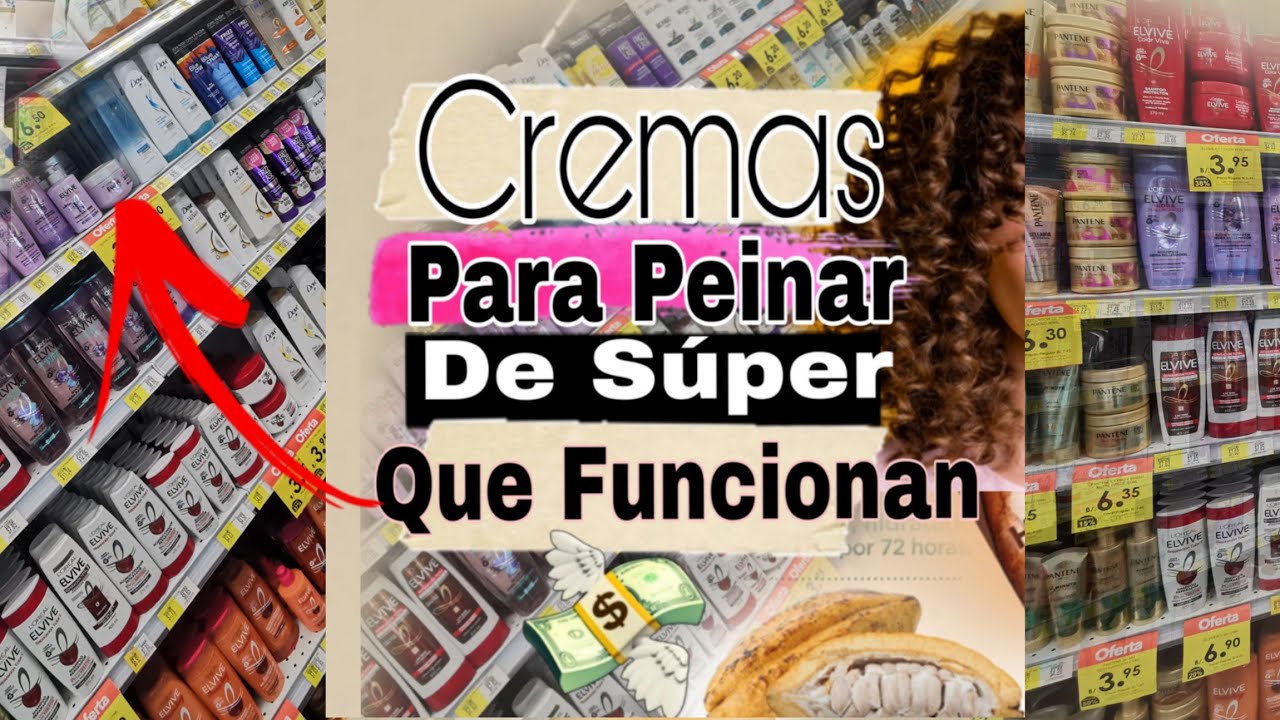 CREMAS PARA PEINAR DE SÚPER QUE FUNCIONAN Y SON ECONÓMICAS🌠