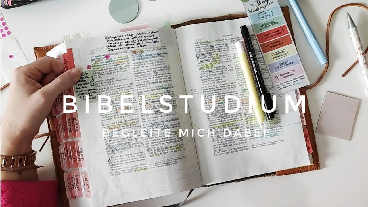 begleite mich beim Bibelstudium - Ein Einblick (Teil 3)