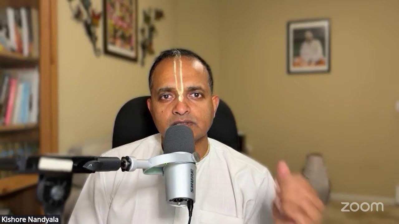 Bhagavad Gita 12.13 12.14 | Simple formula to resolve conflicts | Nanda Kishore Dasa | 01/29/2025