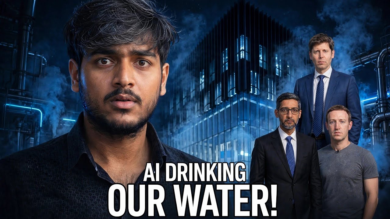 Your AI Prompts Need Water | The Untold Story of Data Centres ! || By @Techaquarium047