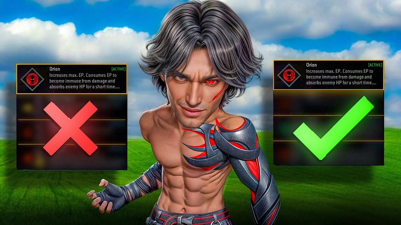 ORION ( DEADLY COMBO 💀 ) FREE FIRE POWERFUL SKILL COMBINATION