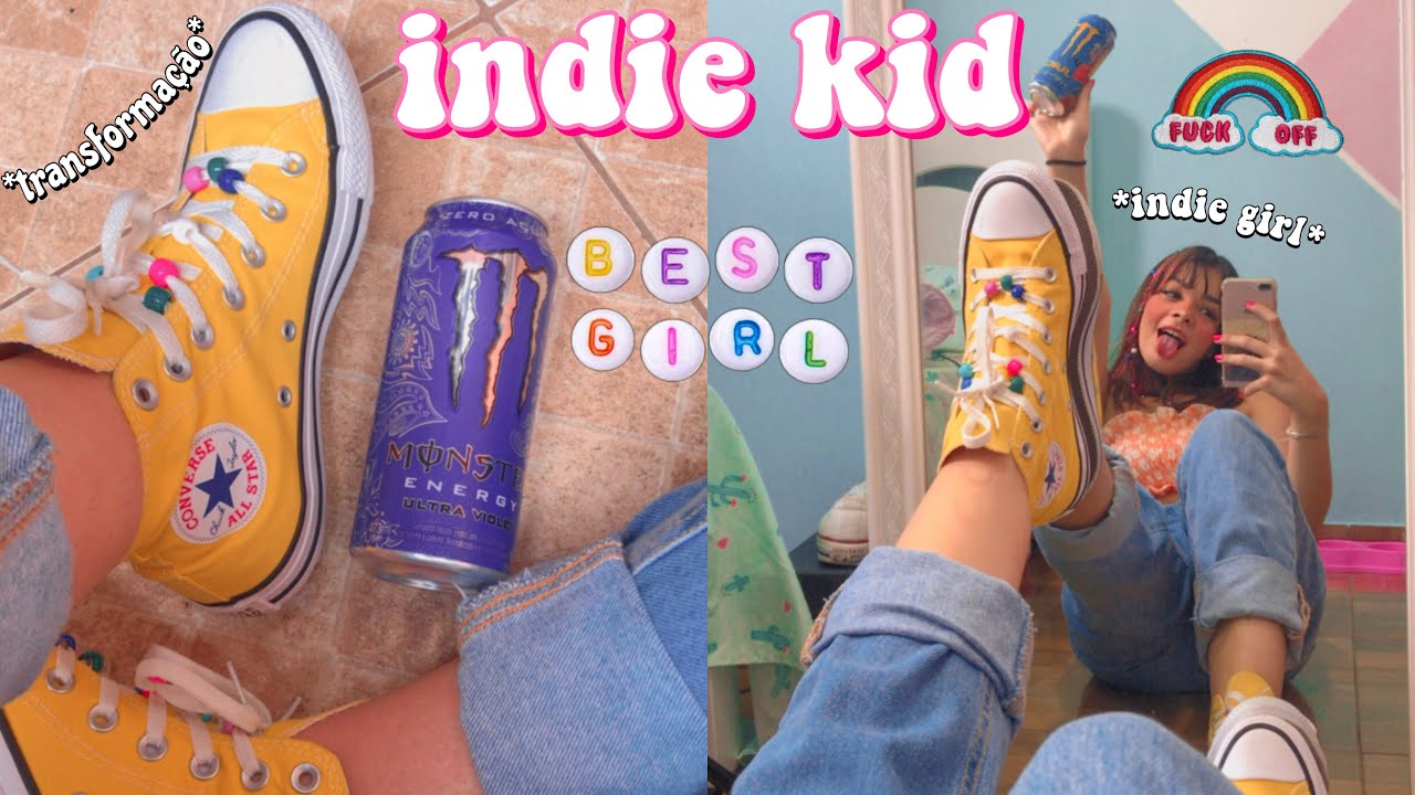 ME TRANSFORMEI EM UMA INDIE GIRL 🌈 *estilo indie kid*