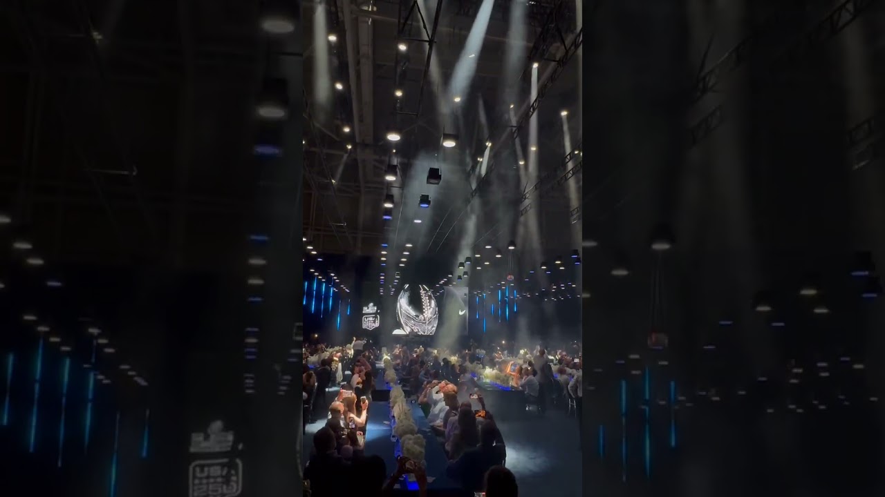 The moment the Super Bowl LX rings were delivered.
