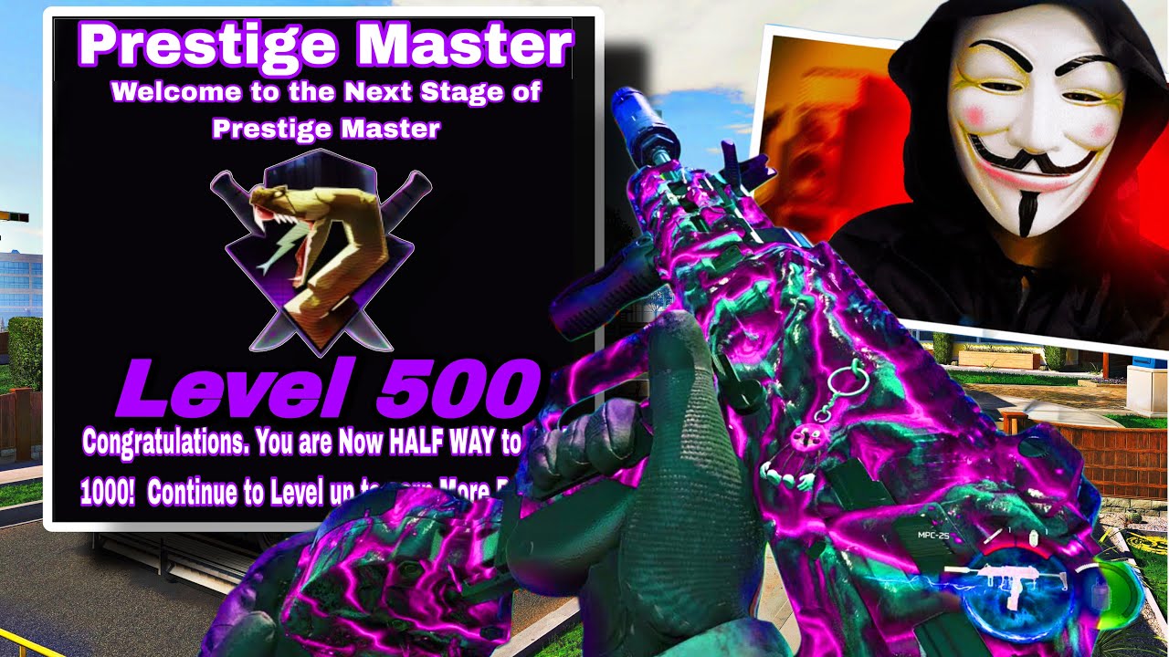 I FINALLY Hit Level 500 in BO7 Multiplayer 🔥 (Updated Master Prestige Stats)