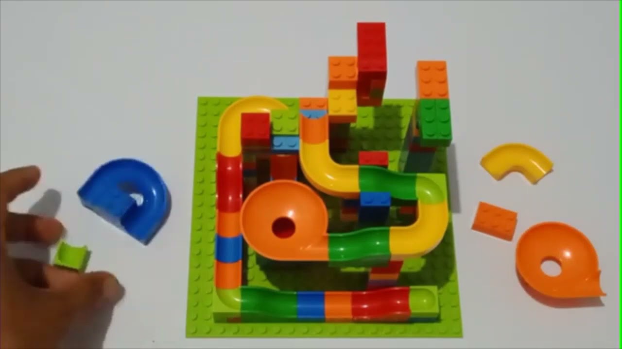 Review Lego Marble Run Building 168 Blocks Funny Game
