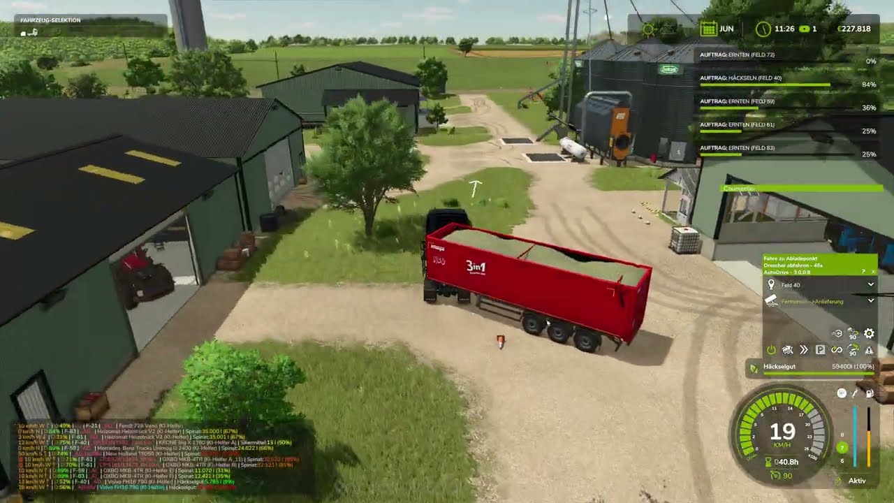LS 25 Judith Plains #125: Das Häckseln ist beendet / Landwirtschafts Simulator 25