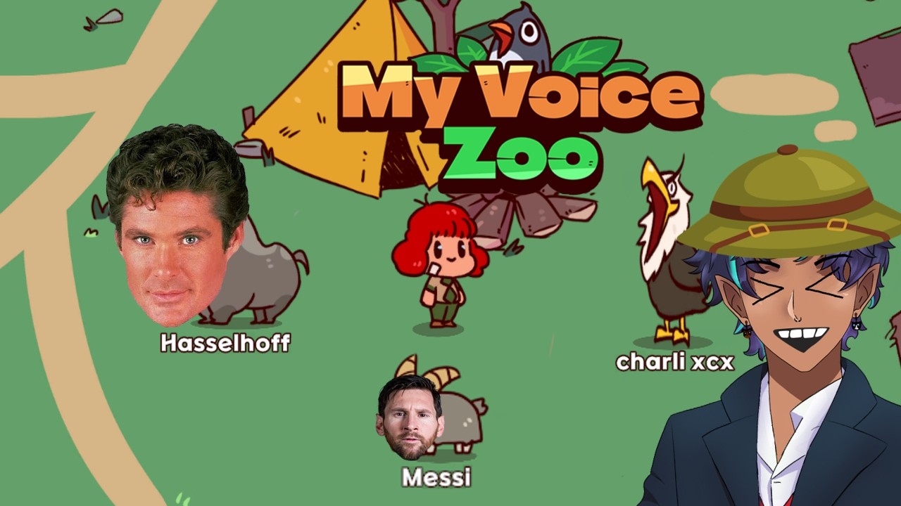 THIS GAME IS HILARIOUS | My Voice Zoo #1 | HadonIthikaVT