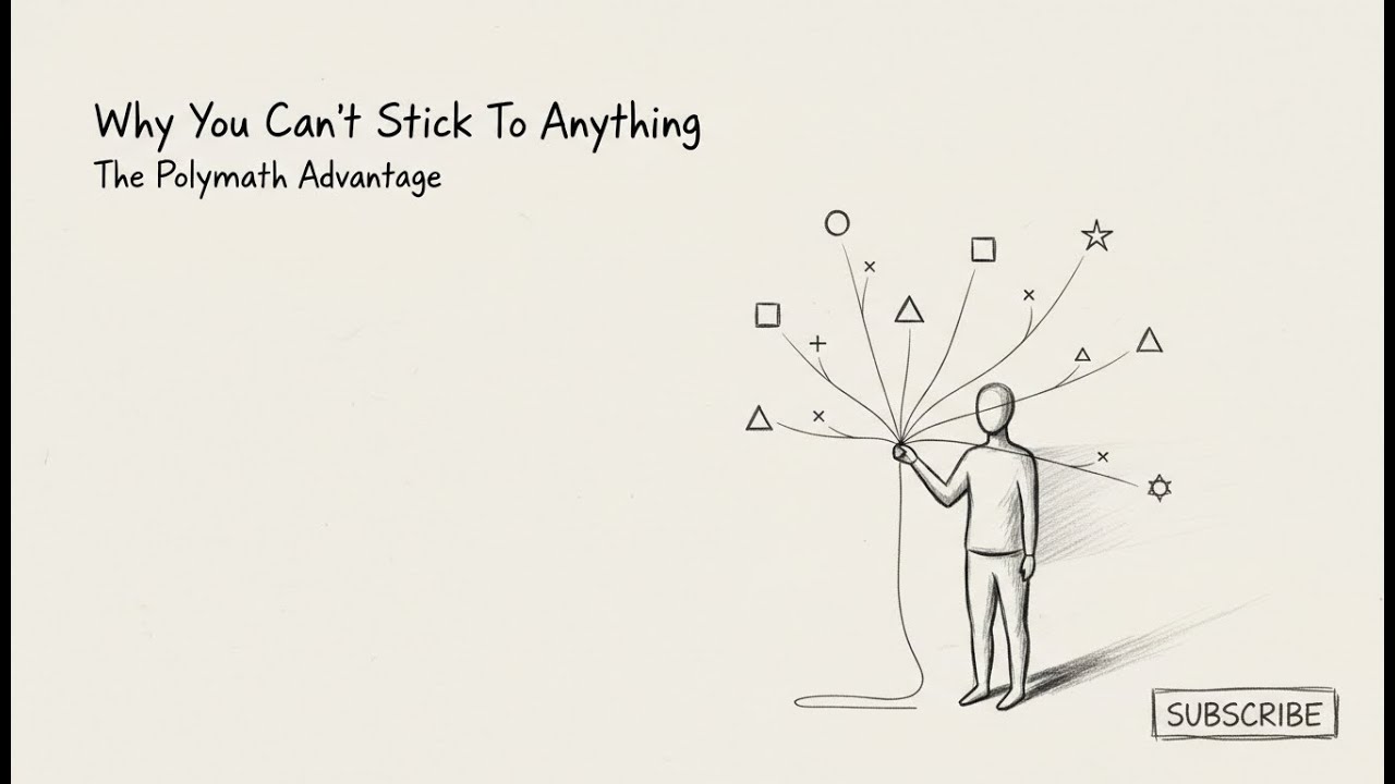 Why You Can’t Stick To Anything (The Polymath Advantage)...