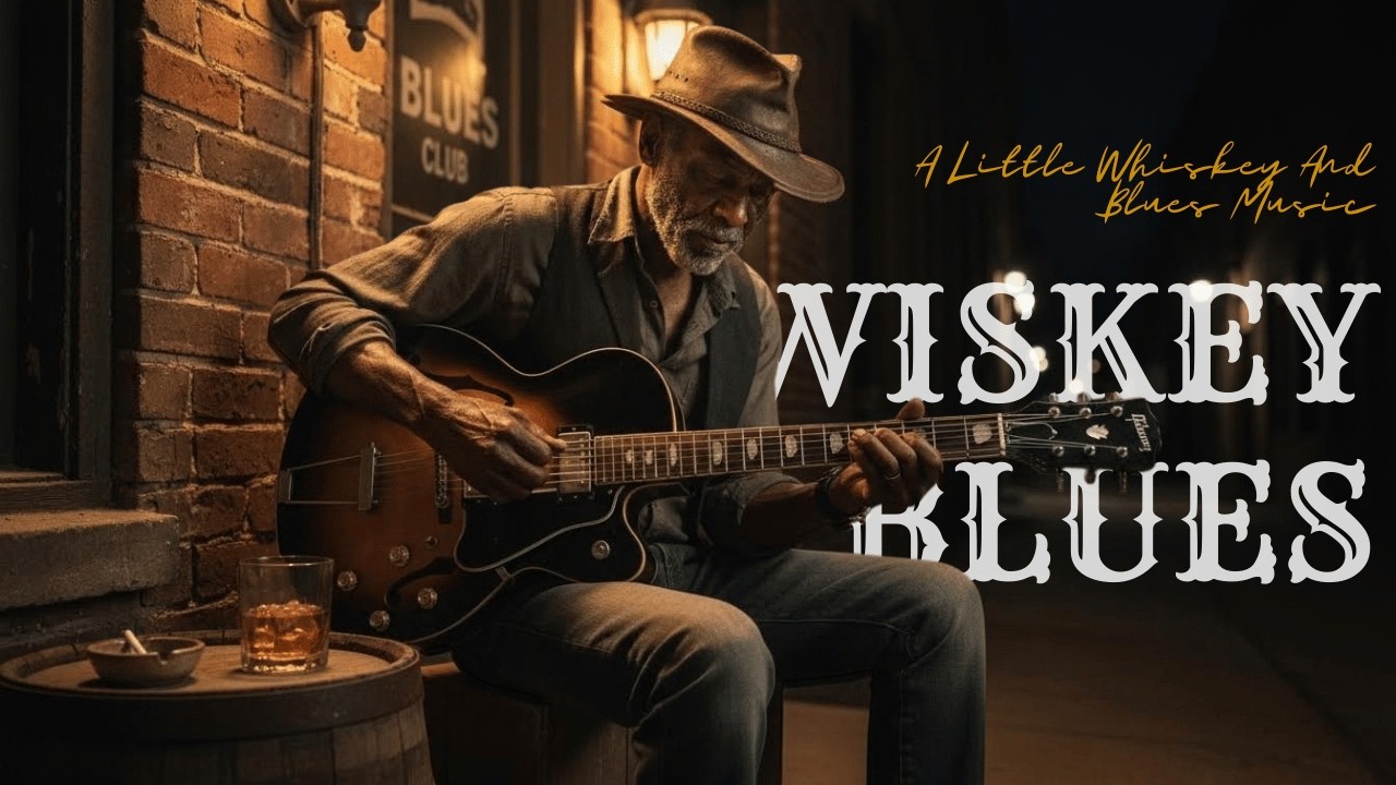 Smooth Wiskey Blues Jazz Lounge | Relaxing Guitar Music for Late Night Whiskey Mood