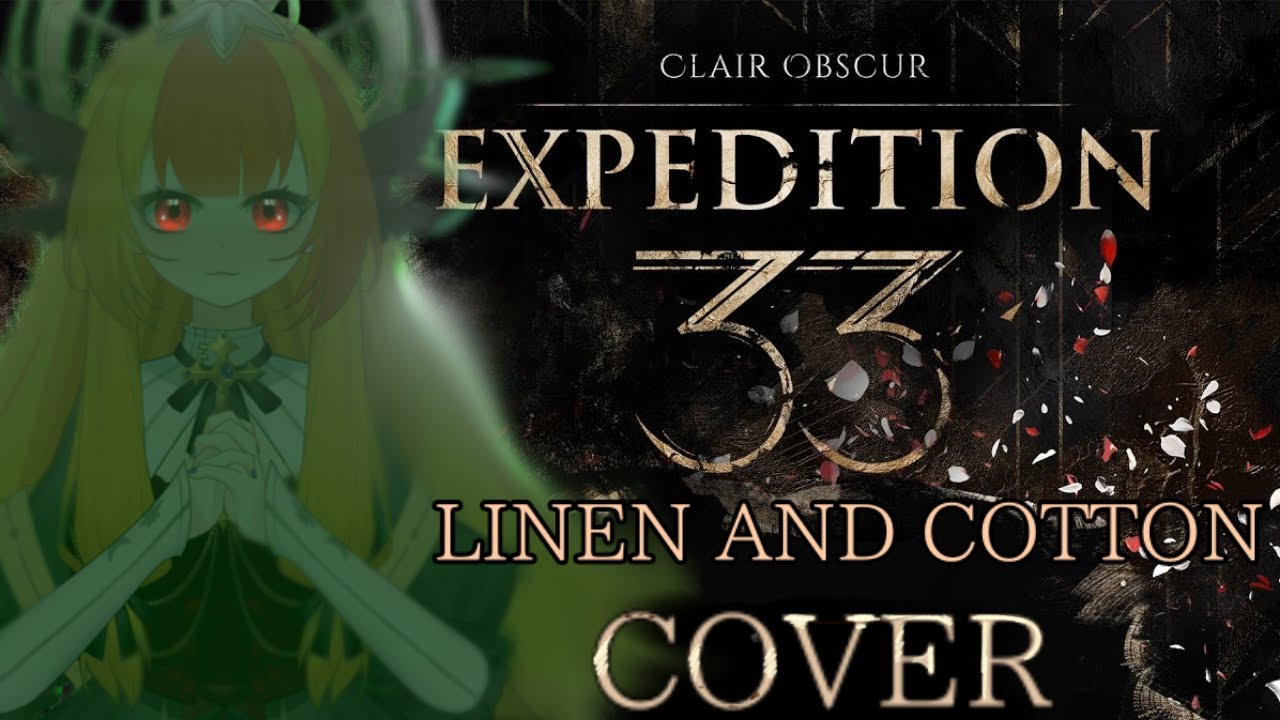 Clair Obscure Exp 33 - Spring Meadows - Linen and Cotton COVER