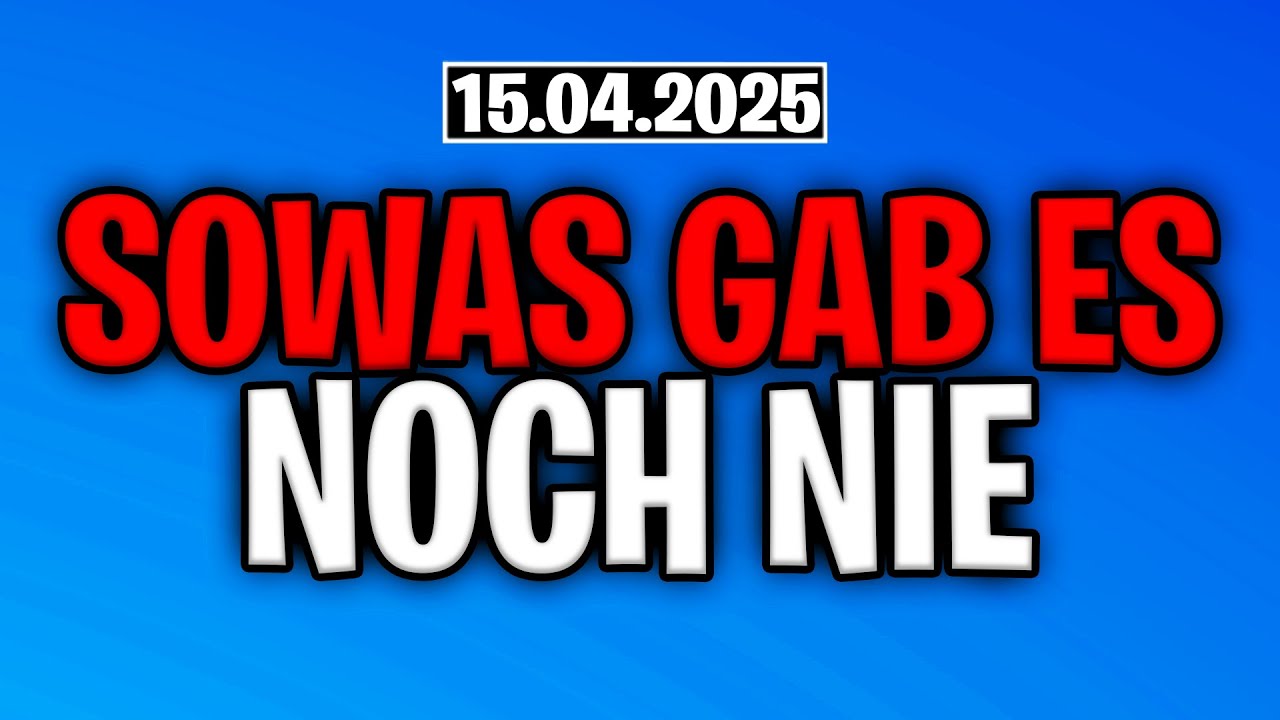 Fortnite Daily Item Shop 15.4.2025 | UPDATE | Shop von heute 15.4.2025