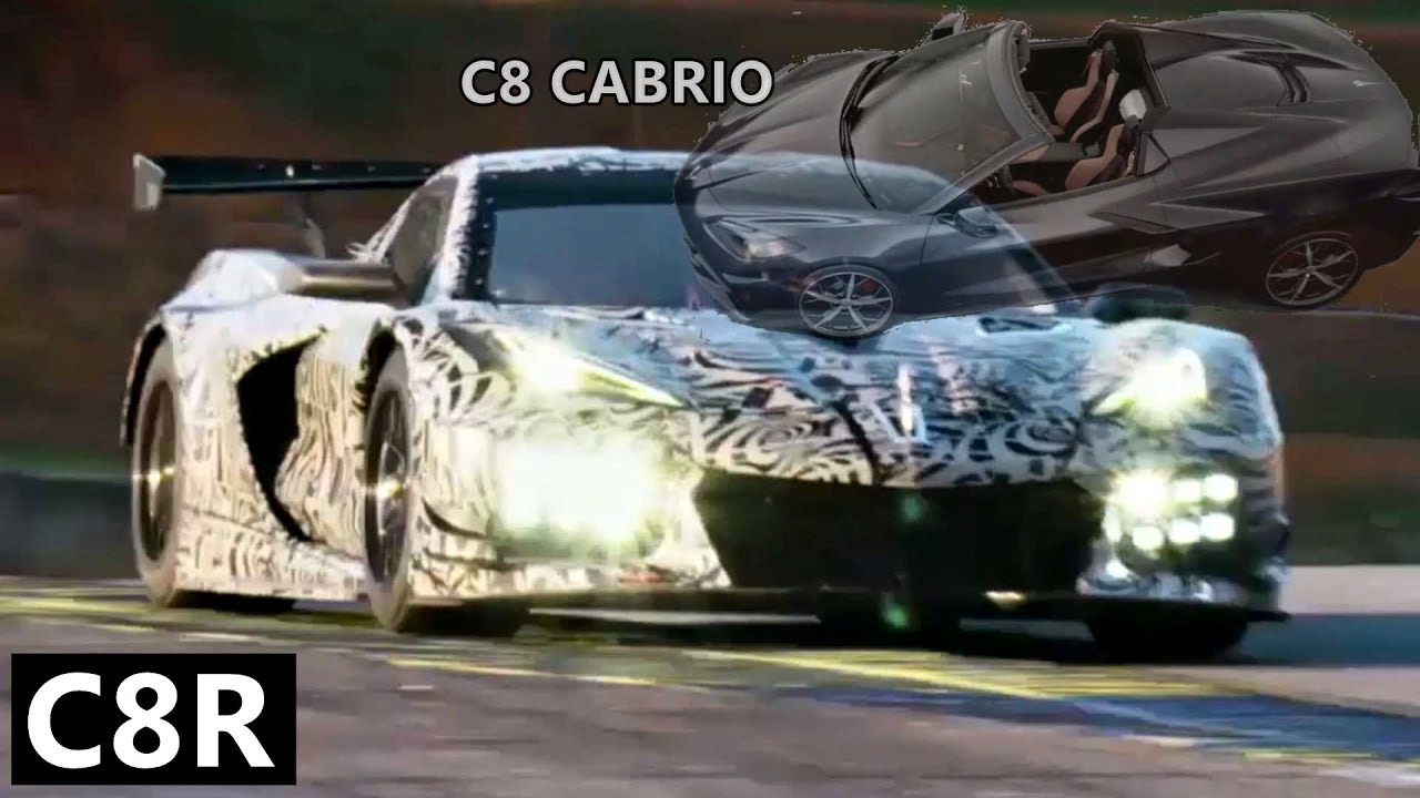 New Corvette C8R (+C8 Convertible) Preview