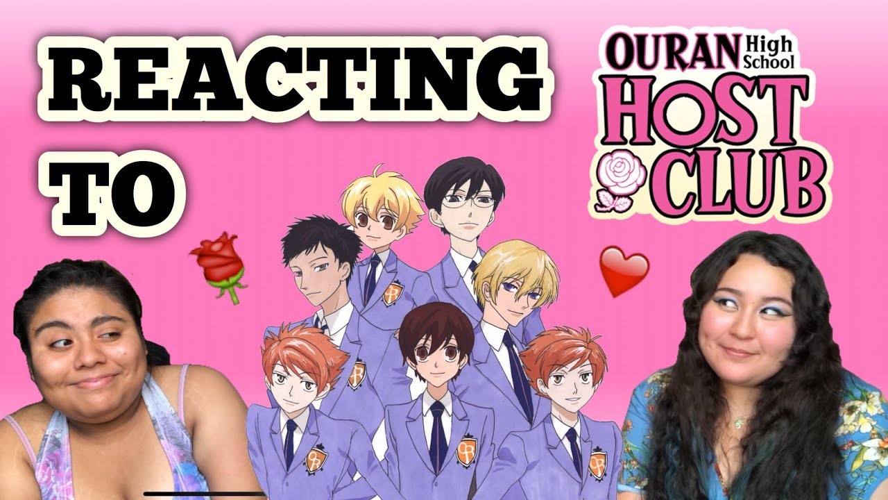 Reacting to Ouran High School Host Club