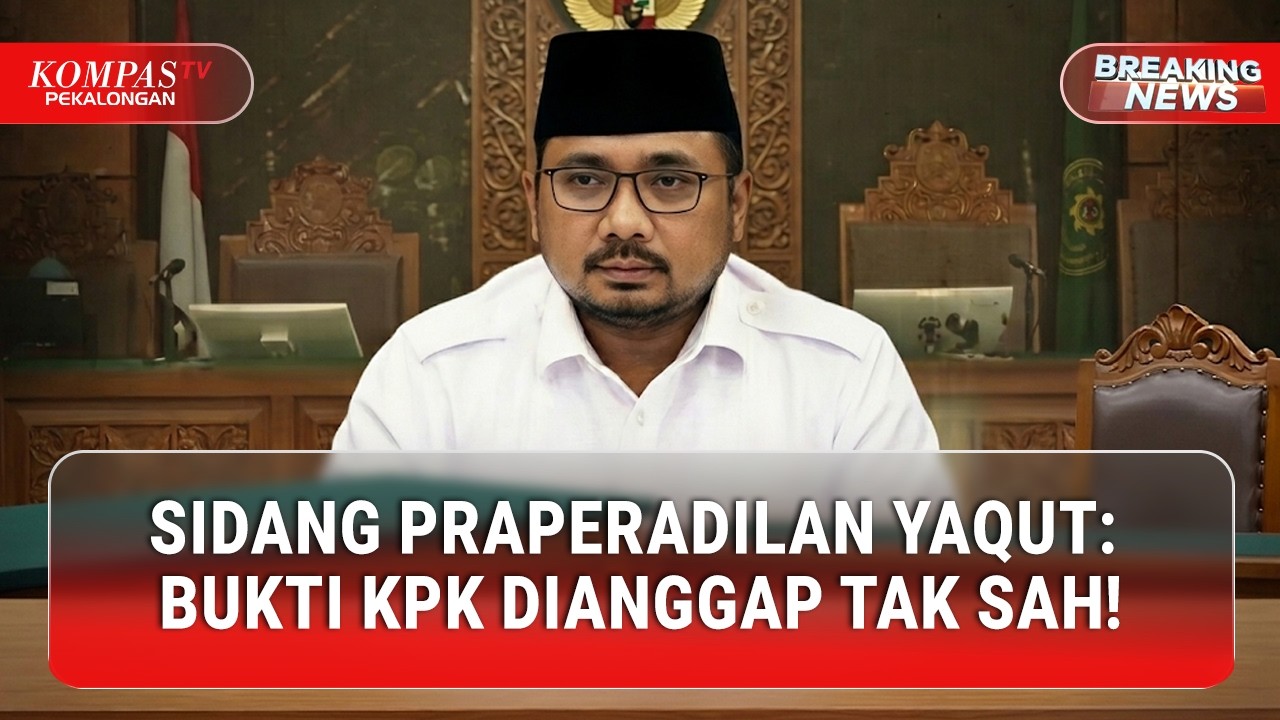 Mana Bukti Kerugian Negara? Pihak Yaqut Bongkar Kelemahan KPK di Sidang Praperadilan