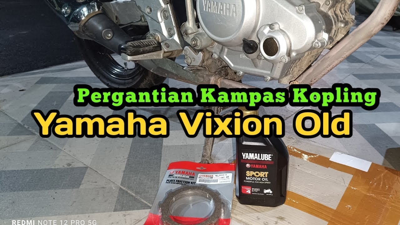 Pergantian Kampas Kopling Scorpio di Motor Yamaha Vixion Old | #NGOPREK