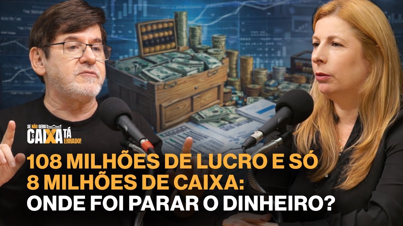 Lucro alto, caixa vazio: o erro que mata empresas | PodCast 02