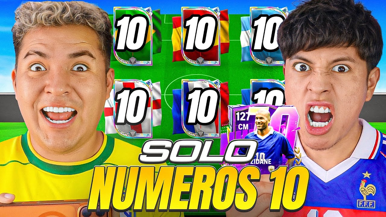 PAPIEDSON vs RAMIRIN, Pero Solo Usar&eacute; N&Uacute;MEROS 10 😱 FC Mobile 26