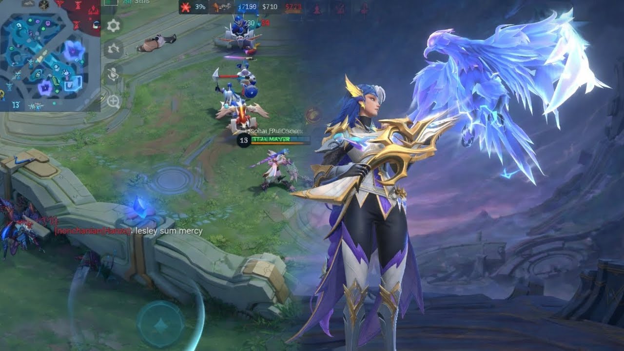 ONE SHOT LESLEY 😈 NO MERCY GIVEN | #mobilelegends #mlbb #lesley #nomercy #lesleymontage 