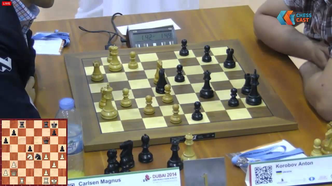 M. Carlsen - A. Korobov. Blitz