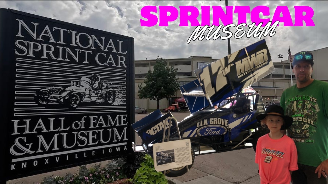 Knoxville National Sprint car Museum tour !