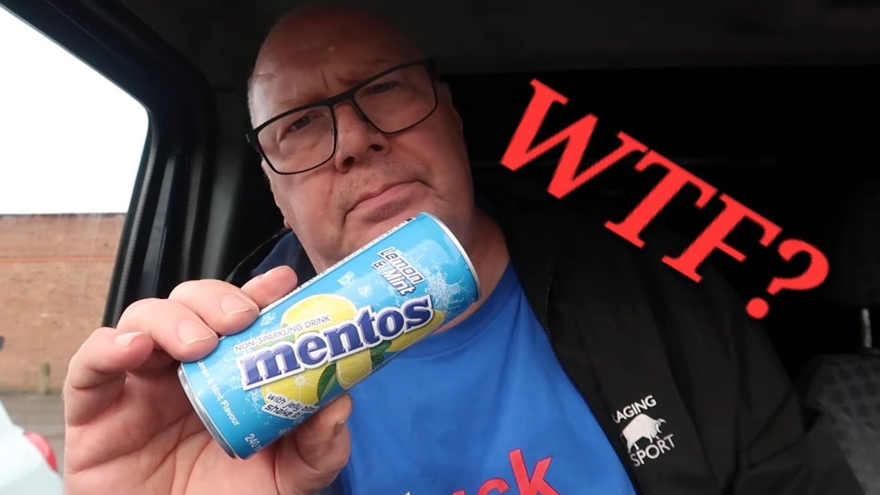 Mentos Lemon and Mint Drink.