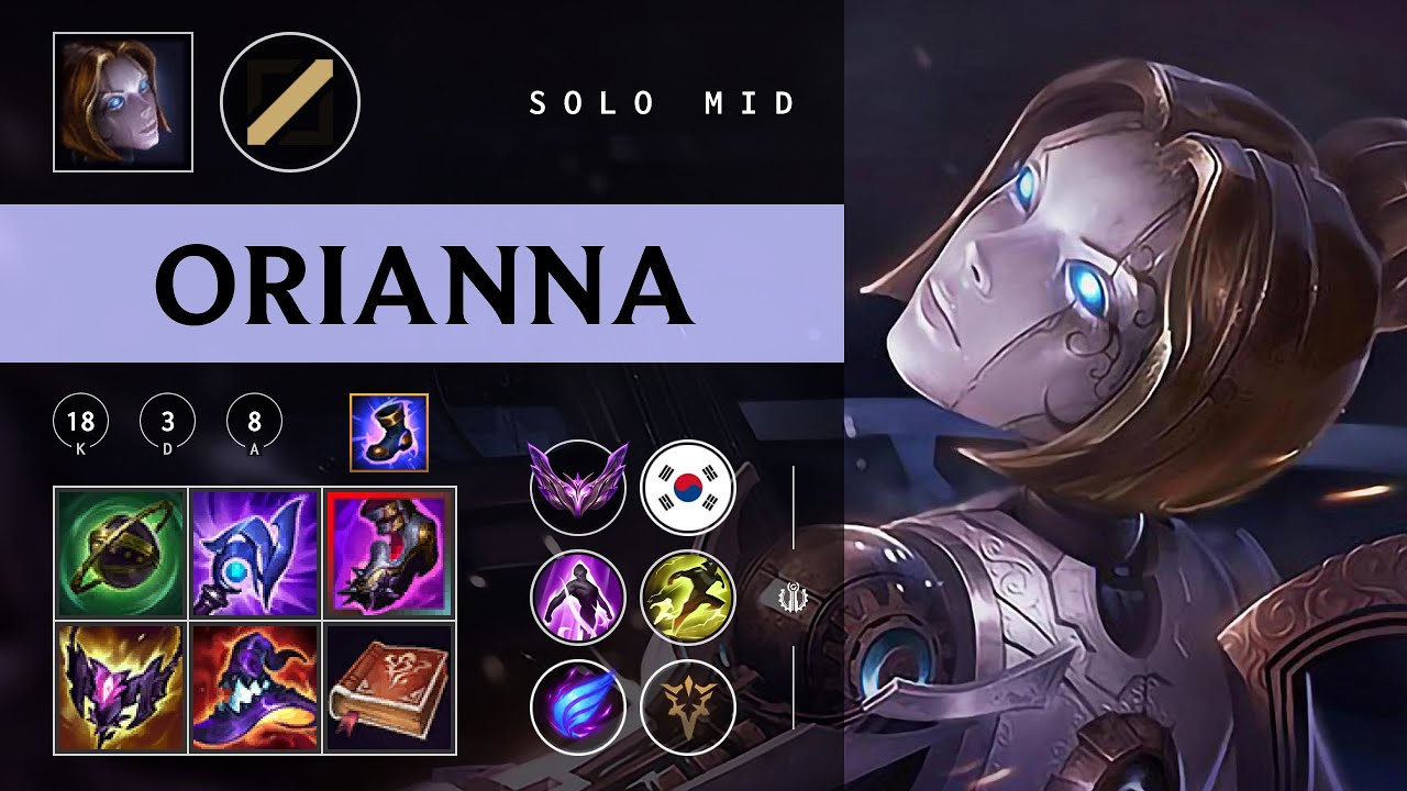 Orianna Mid vs Vladimir - KR Master Patch 26.01