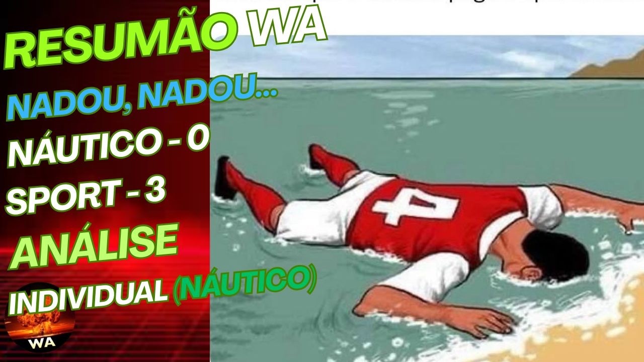 NÁUTICO 0x3 SPORT - ANÁLISE INDIVIDUAL (NÁUTICO) #wareporter100  