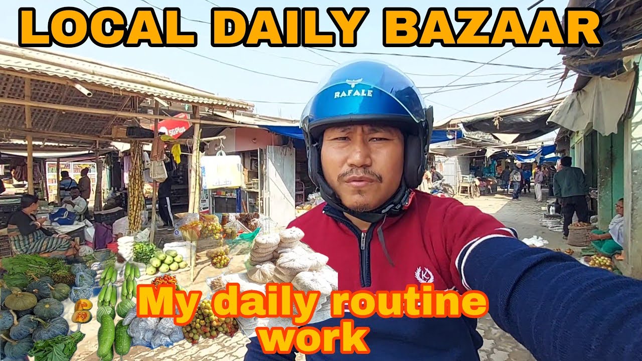 Local Daily Bazaar | My Daily Routine Work in My Village