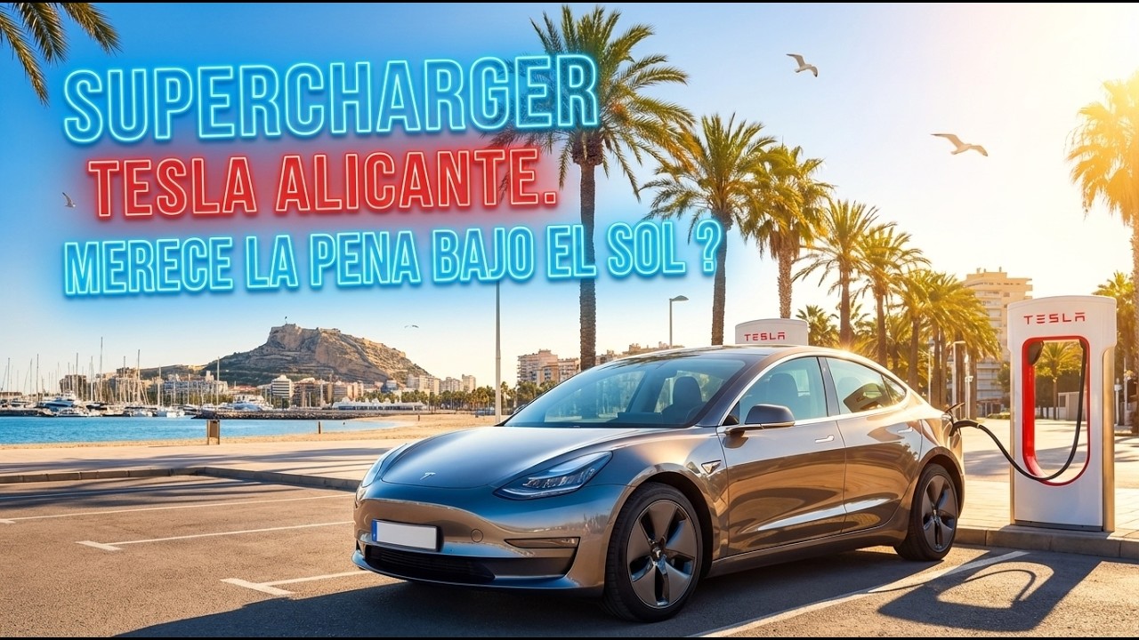 Vista aérea Supercharger Alicante - Plaza Mar 2 - 4K HDR