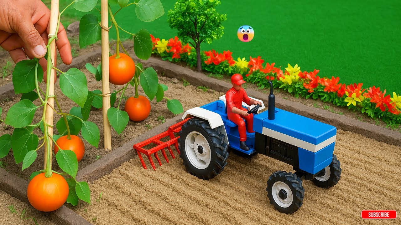 Agriculture Science Project Tractor Cultivator Model That Really Works!@MiranVillage