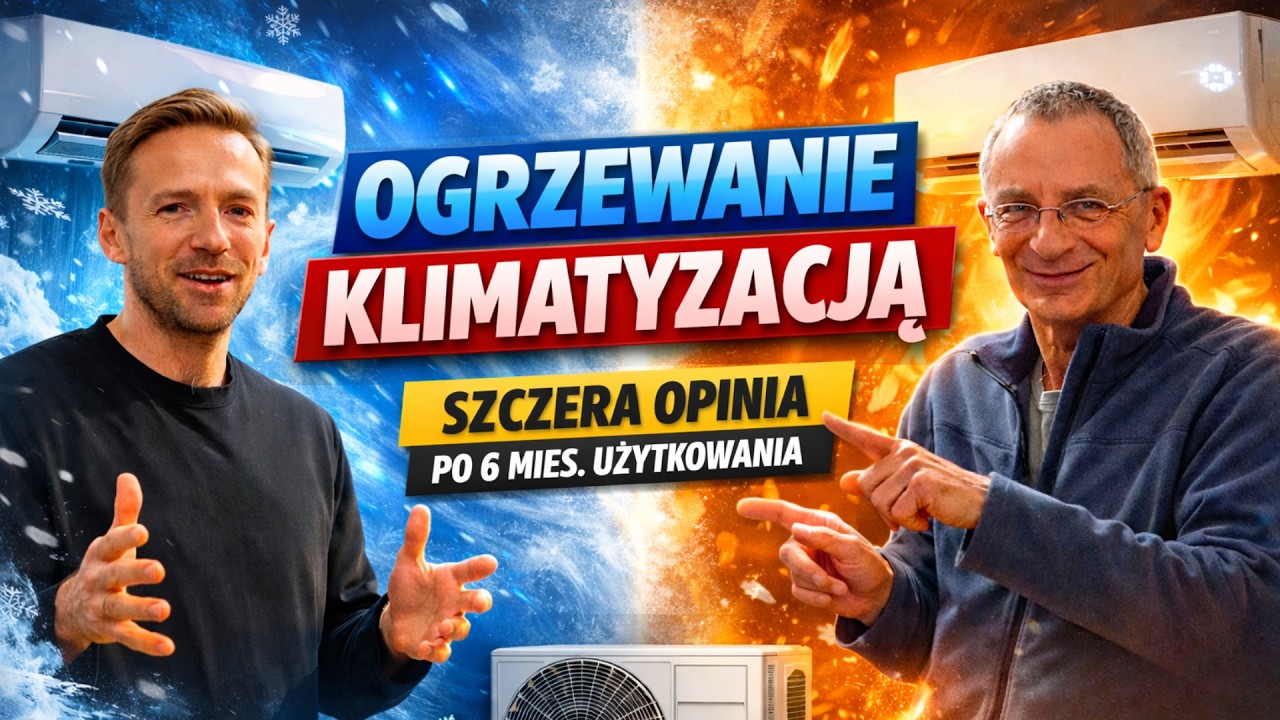 Ogrzewanie klimatyzacją w domu 130 m&sup2; &ndash; rachunki po 6 miesiącach (vs gaz)