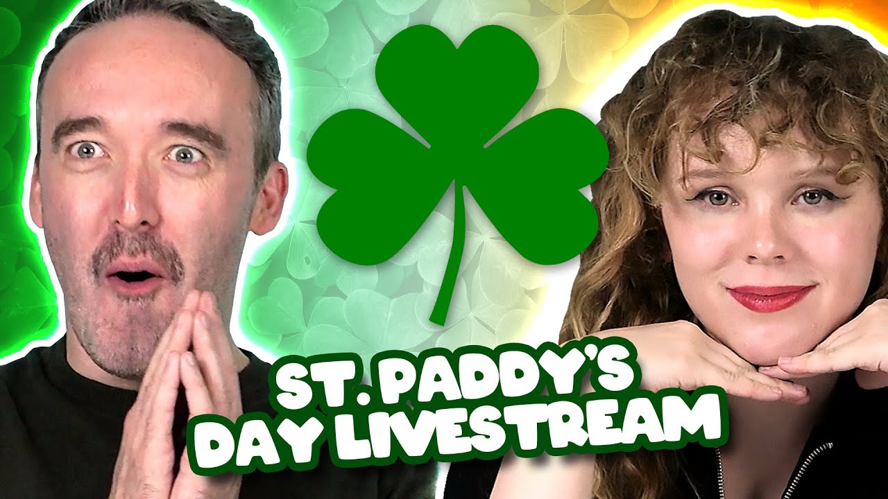 Irish People Try St. Patrick's Day 2024 - LIVE!!