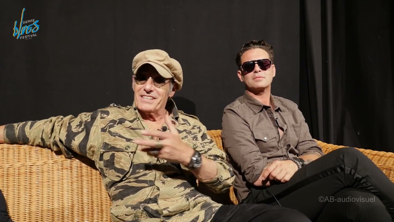 Manu Lanvin et Gérard Lanvin Sierre Blues Festival 2023