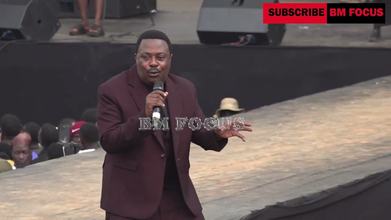 Gerald Kiweewa akyankalanyiza Enkuuka Bwaguga 2025 mu Lubiri e Mengo 