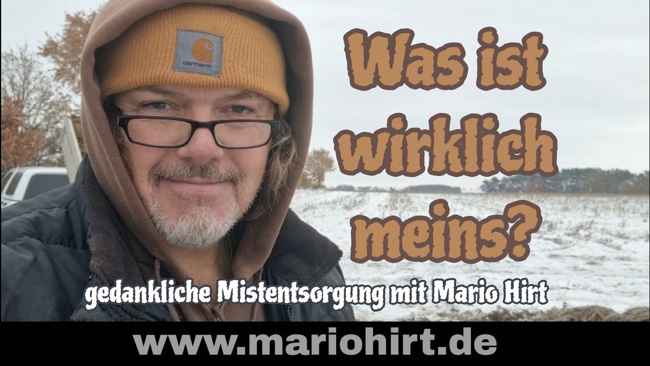 Mario Hirt gedankliche Mistentsorgung 