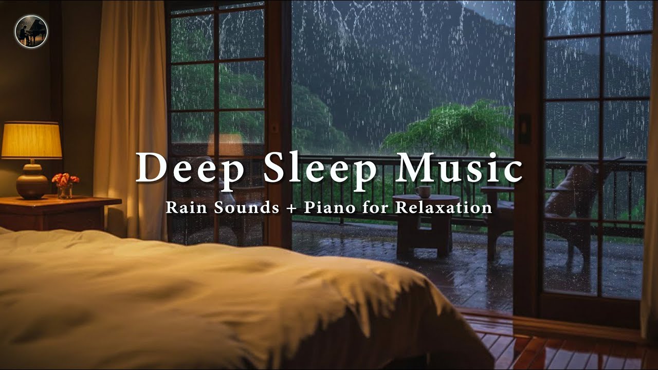 Relaxing Sleep Music & Insomnia - Rain Sounds to Healing, Stop Overthinking & Stress Relief, Calming