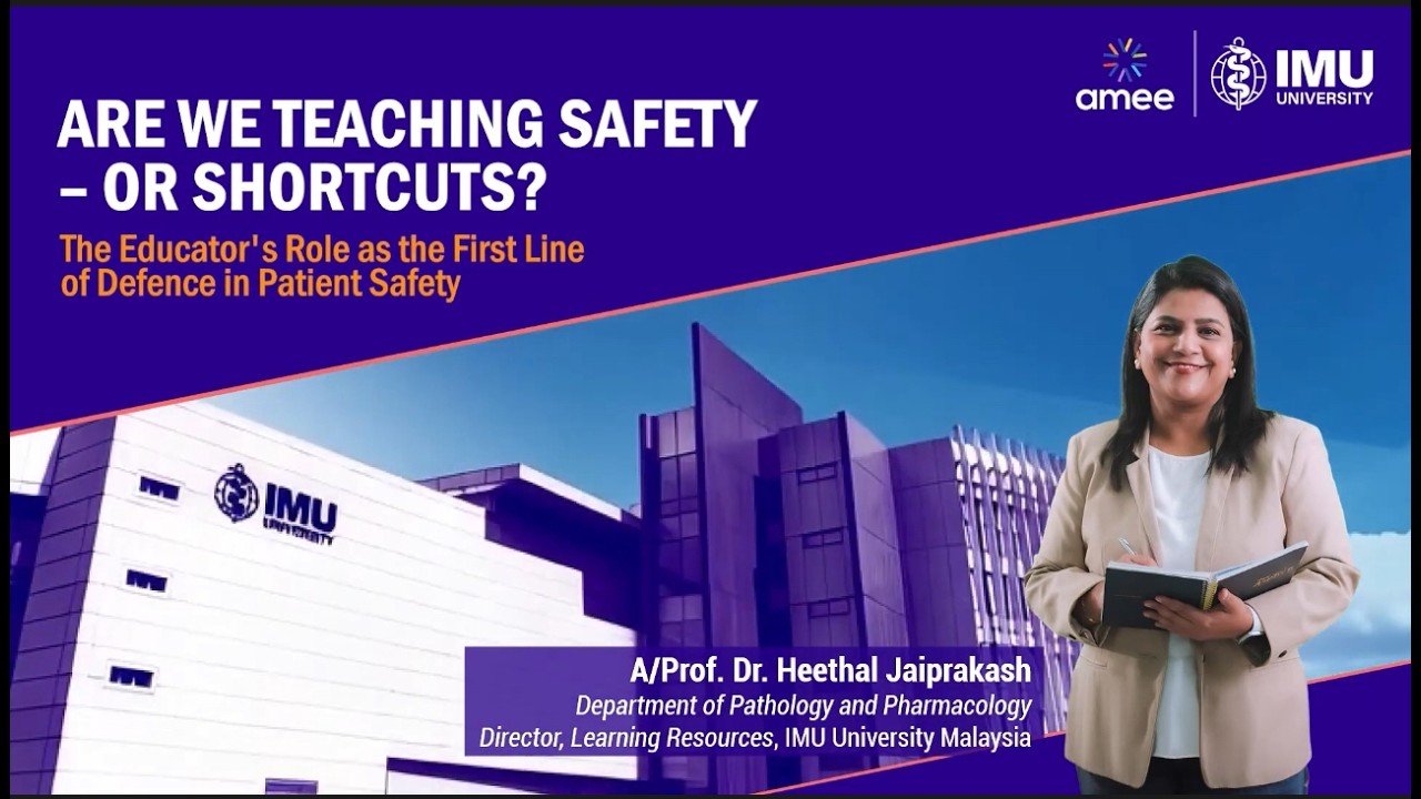 Teaching Safety or Shortcuts?: The Educator's Role As the First Line of Defense in Patient Safety