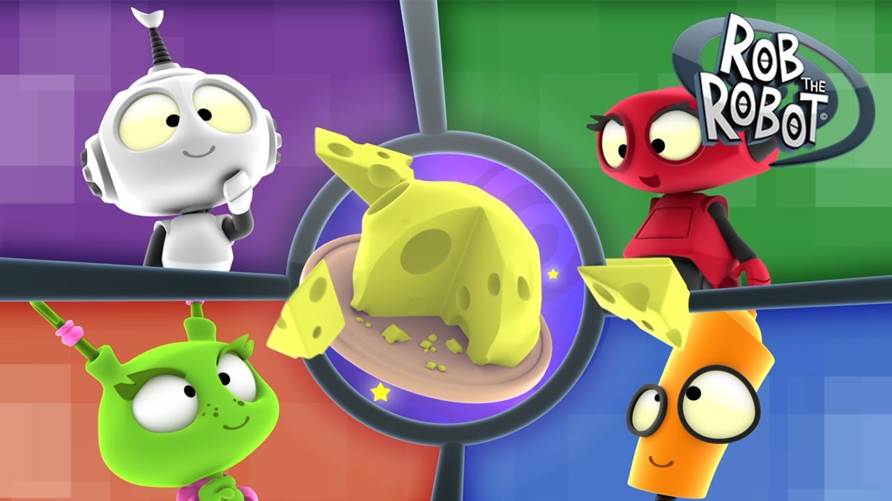 The Cheesiest Mission Ever | Rob the Robot | Educational Videos for Kids | Robot Cartoons
