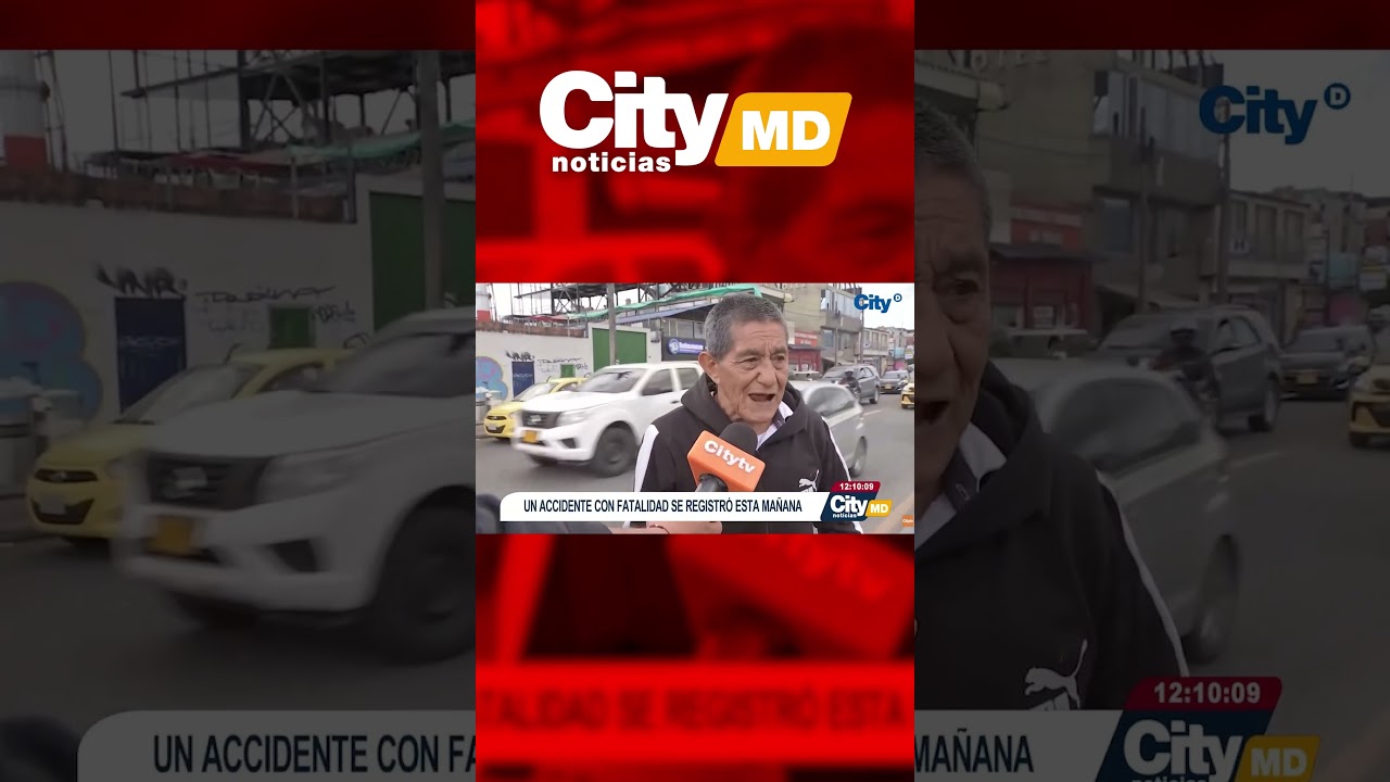 Accidente fatal entre motociclista y ciclista en la avenida Esperanza | CityTv