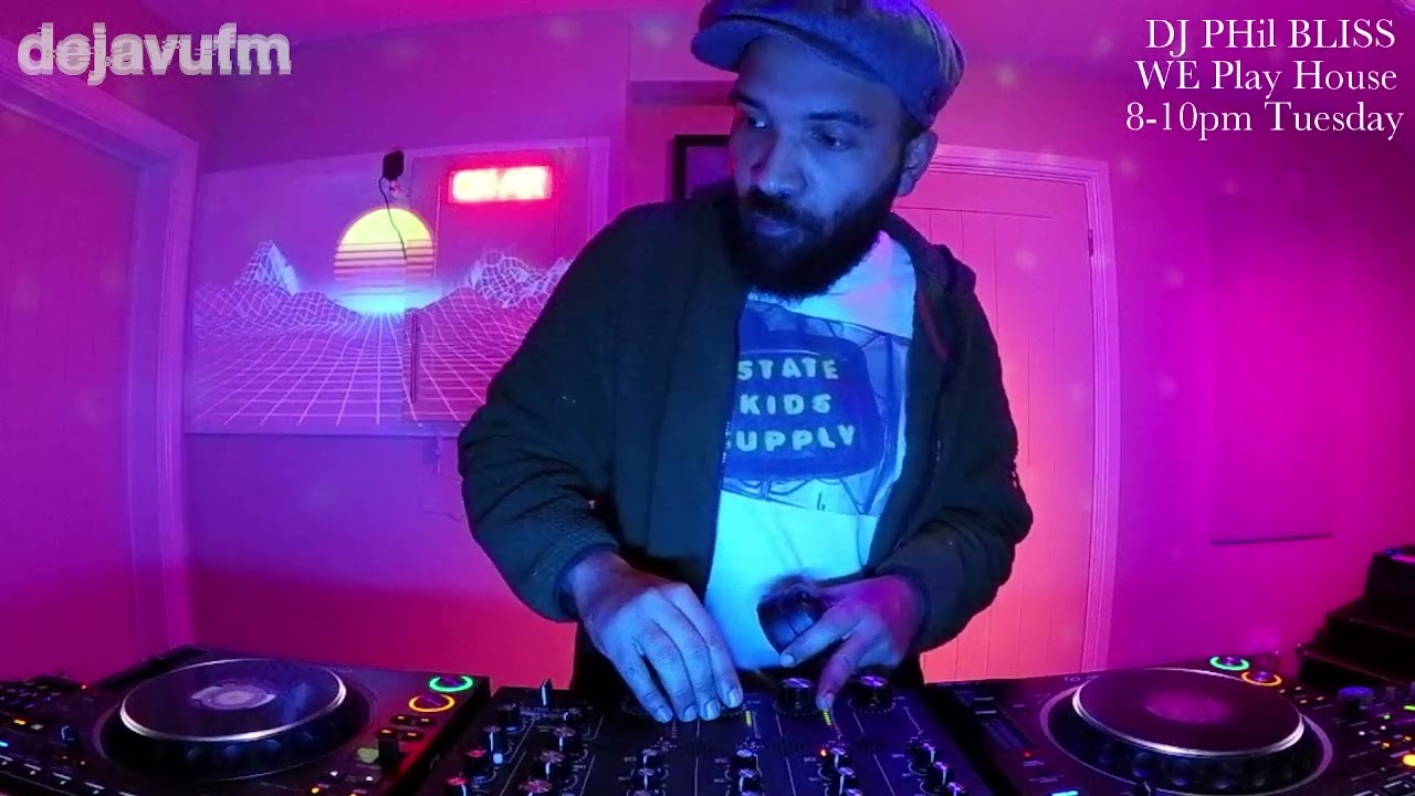 WE PLAY HOUSE Live Soulful, disco, Afro, Deep House Mix From Tuesday 16th January on DejavuFM-