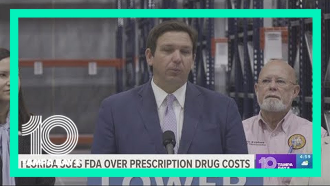 Florida sues FDA for information over proposal to import cheaper drugs from Canada