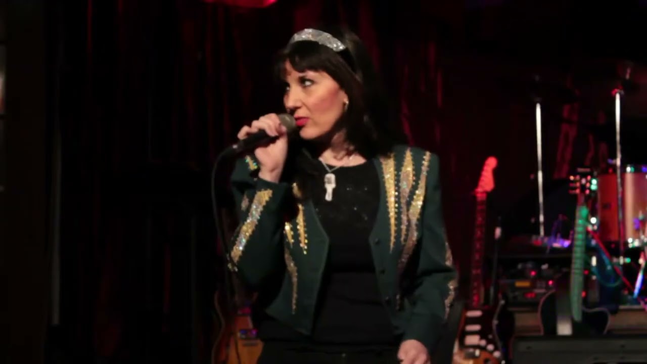 Tracy K  Houston sings 'Stupid Cupid' at MJs Elvis Rockin Oldies video