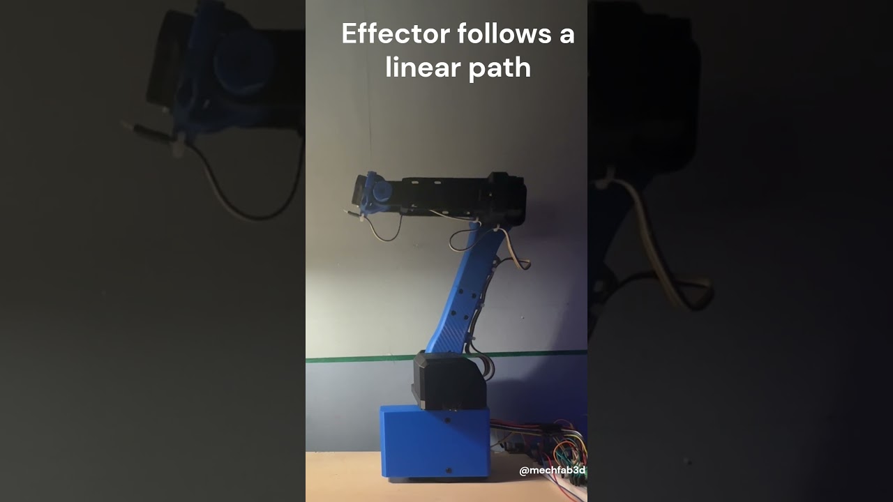 3D printed Robotic arm with 3 dimensions of freedom