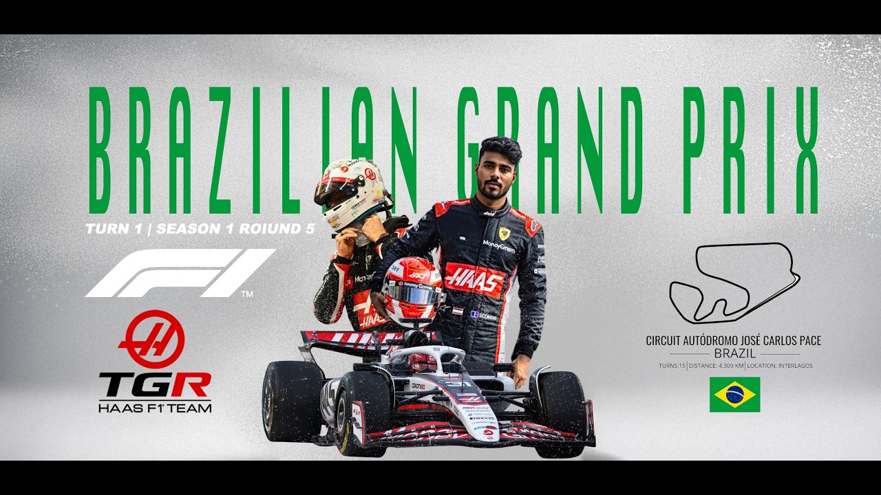 F1 25 Malayalam Turn1 Season 1, Round 5  - Brazilian Grand Prix  #f1live