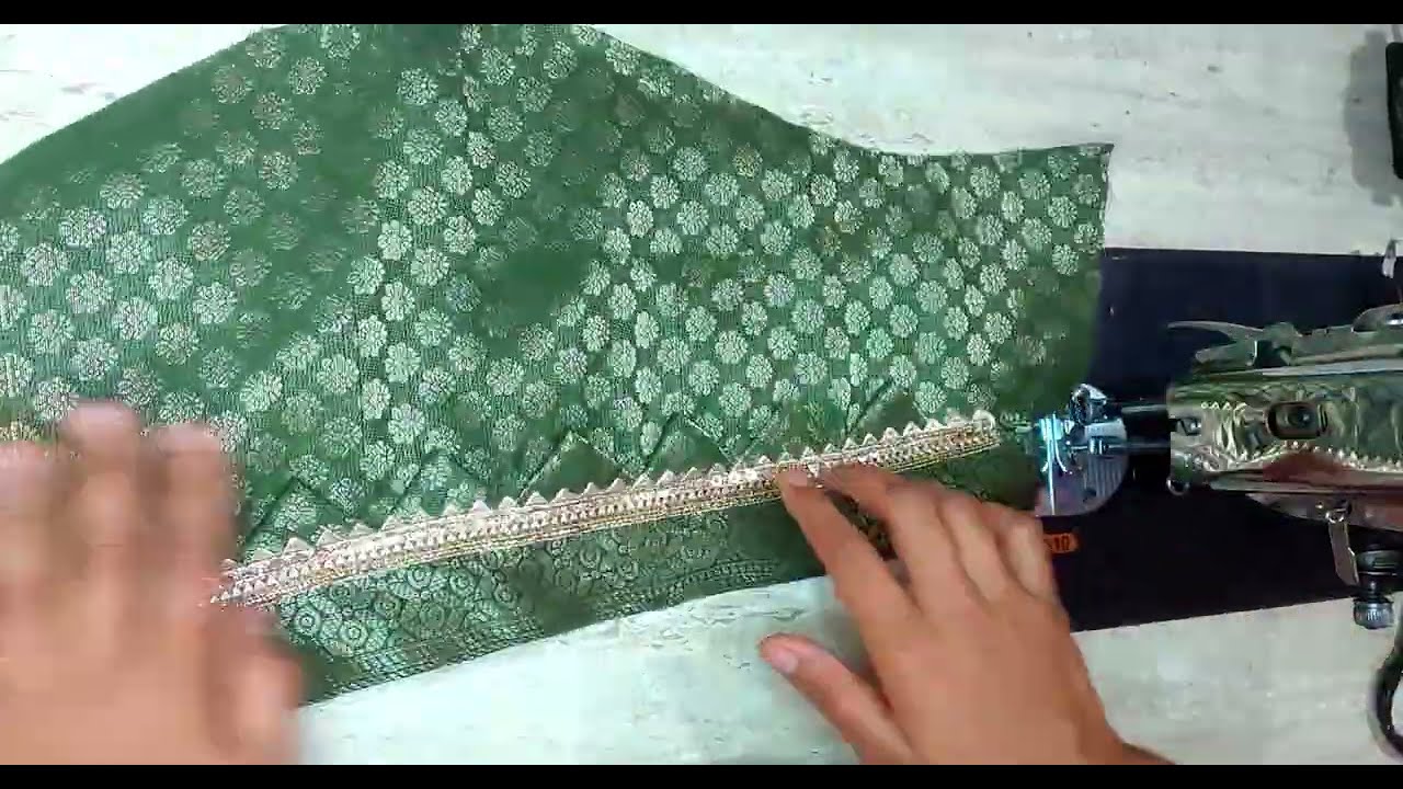 Trending sleeves design cutting and stitching#bajudesign #shorts #short #shortsvideo #trending #baju