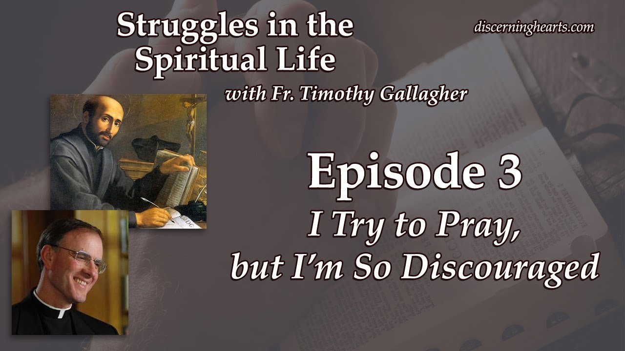 I Try to Pray, but I’m So Discouraged – Struggles in the Spiritual Life with Fr. Timothy Gallagher